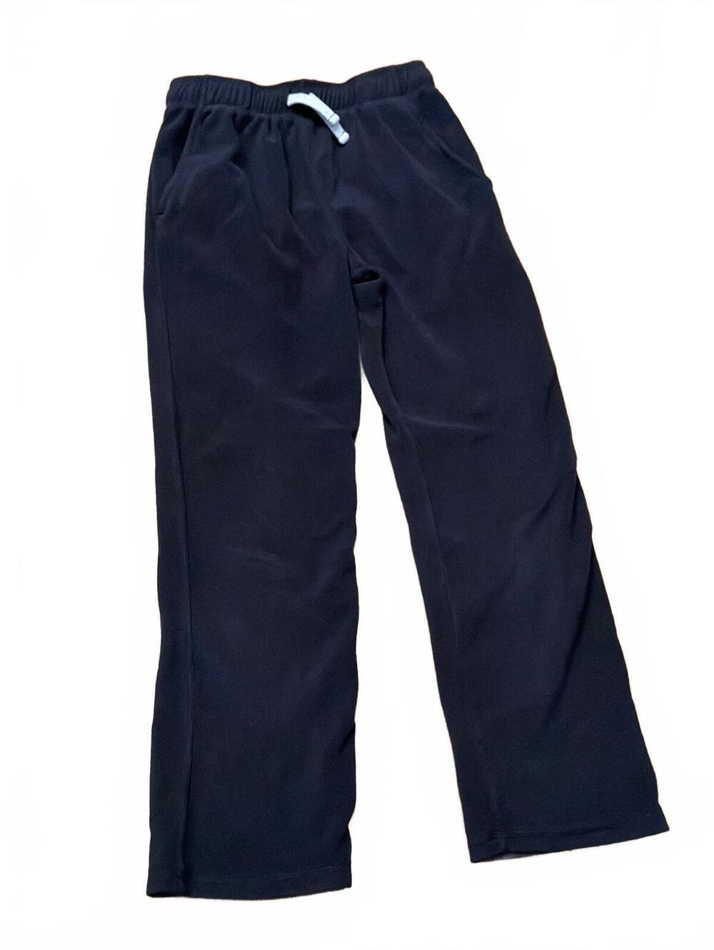 Carter's Fleece Pants Black Kids 14 Straight Leg Sweatpants Unisex Fall Winter